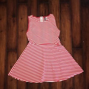 H&M striped dress